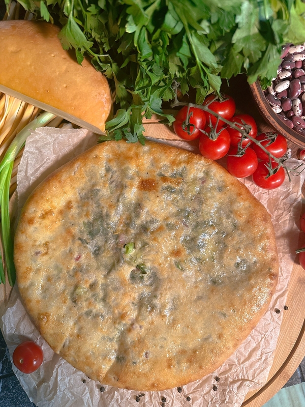 Пирог со шпинатом и сыром 550 гр.