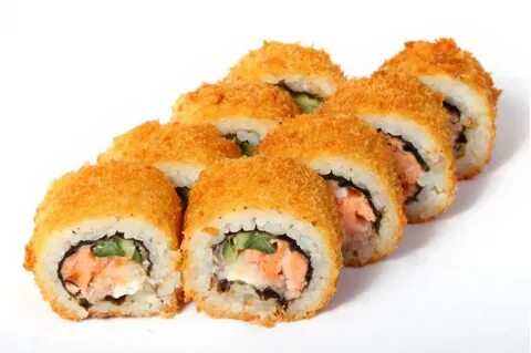 Жареный лосось