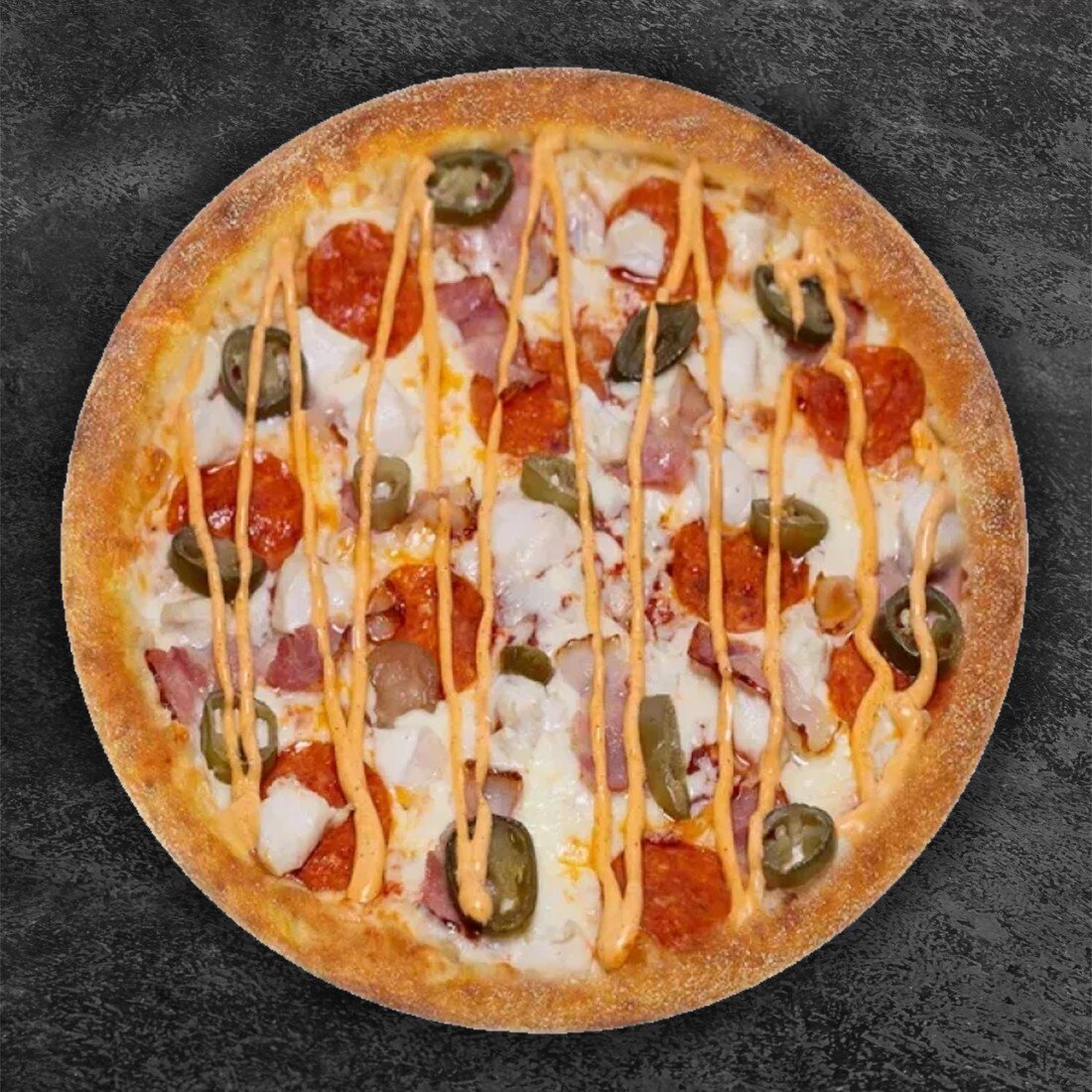 Пицца Мясная острая 30см