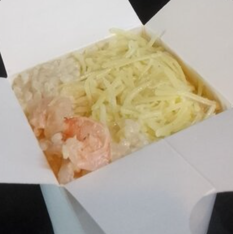 Паста Морская с креветкой и рисом