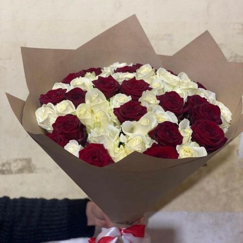 51 роза микс