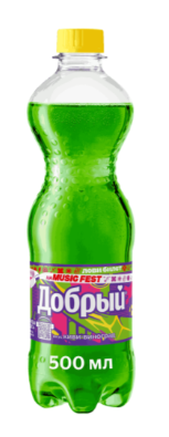 Напиток ДОБРЫЙ "Киви-Виноград" сильногазированный 0.5 л