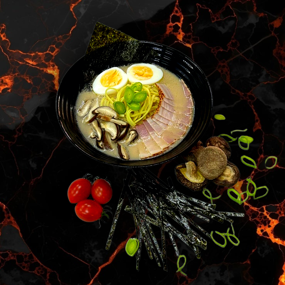 Рамен С беконом