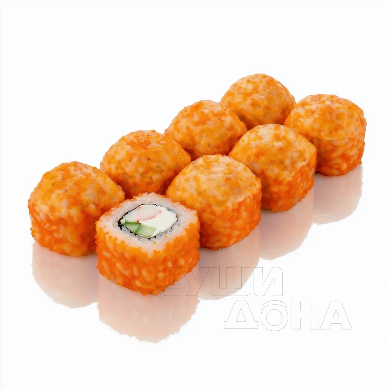 Ролл Запеченный Чили Краб 8шт