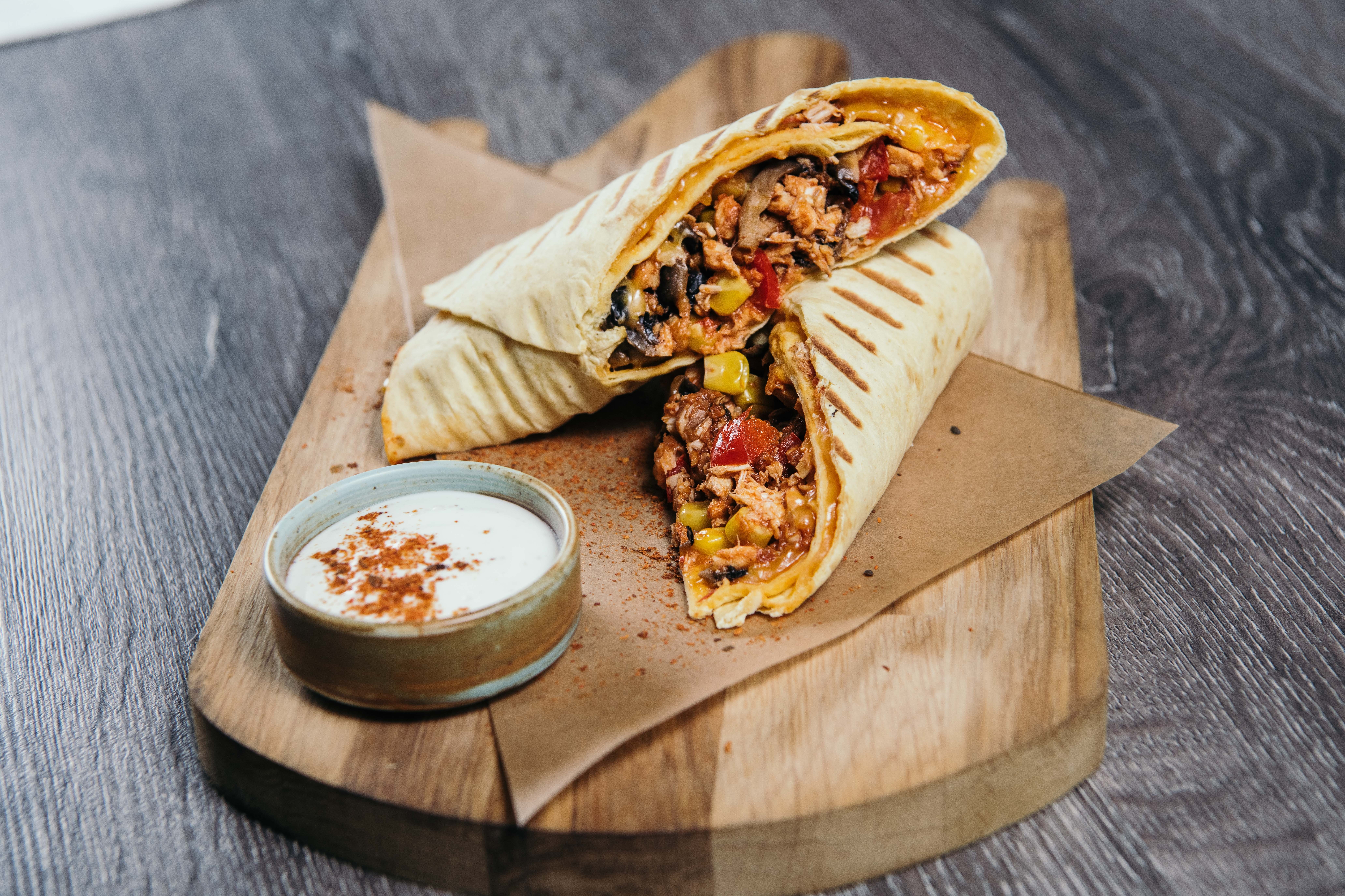 Бурито с курицей