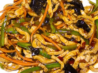 Мясо веревочкой