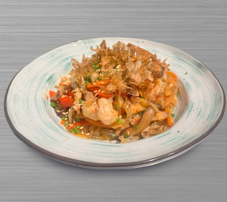 Лапша с морепродуктами