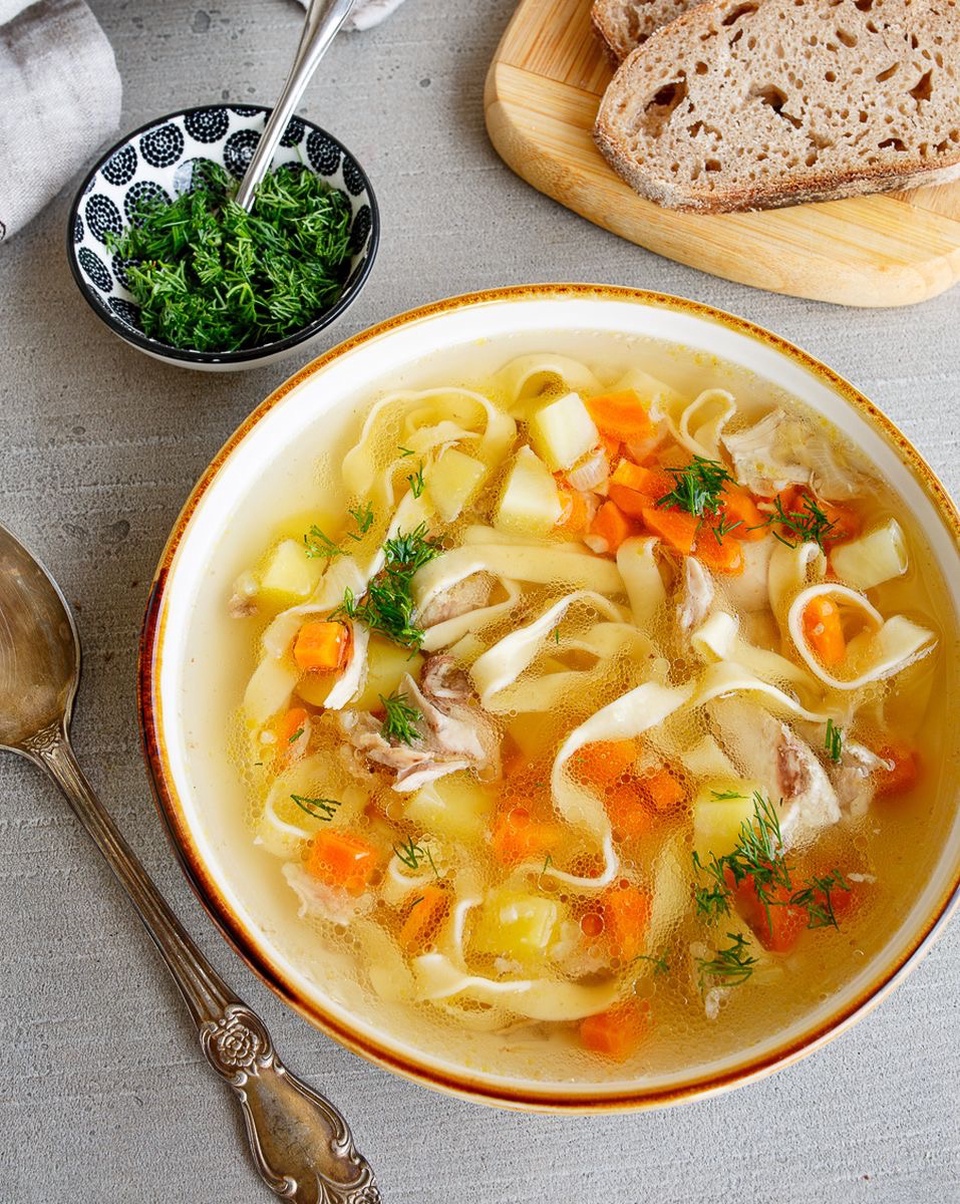 Куриный с лапшой