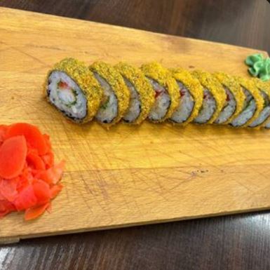 Ролл Цезарь с креветкой