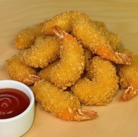 Креветки в панировке