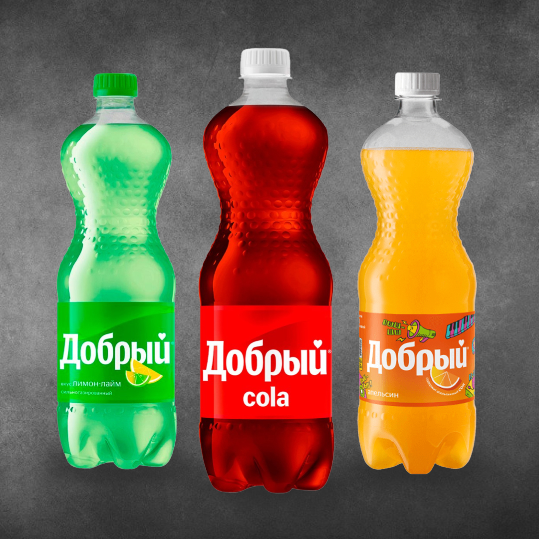 Газированный напиток 1л