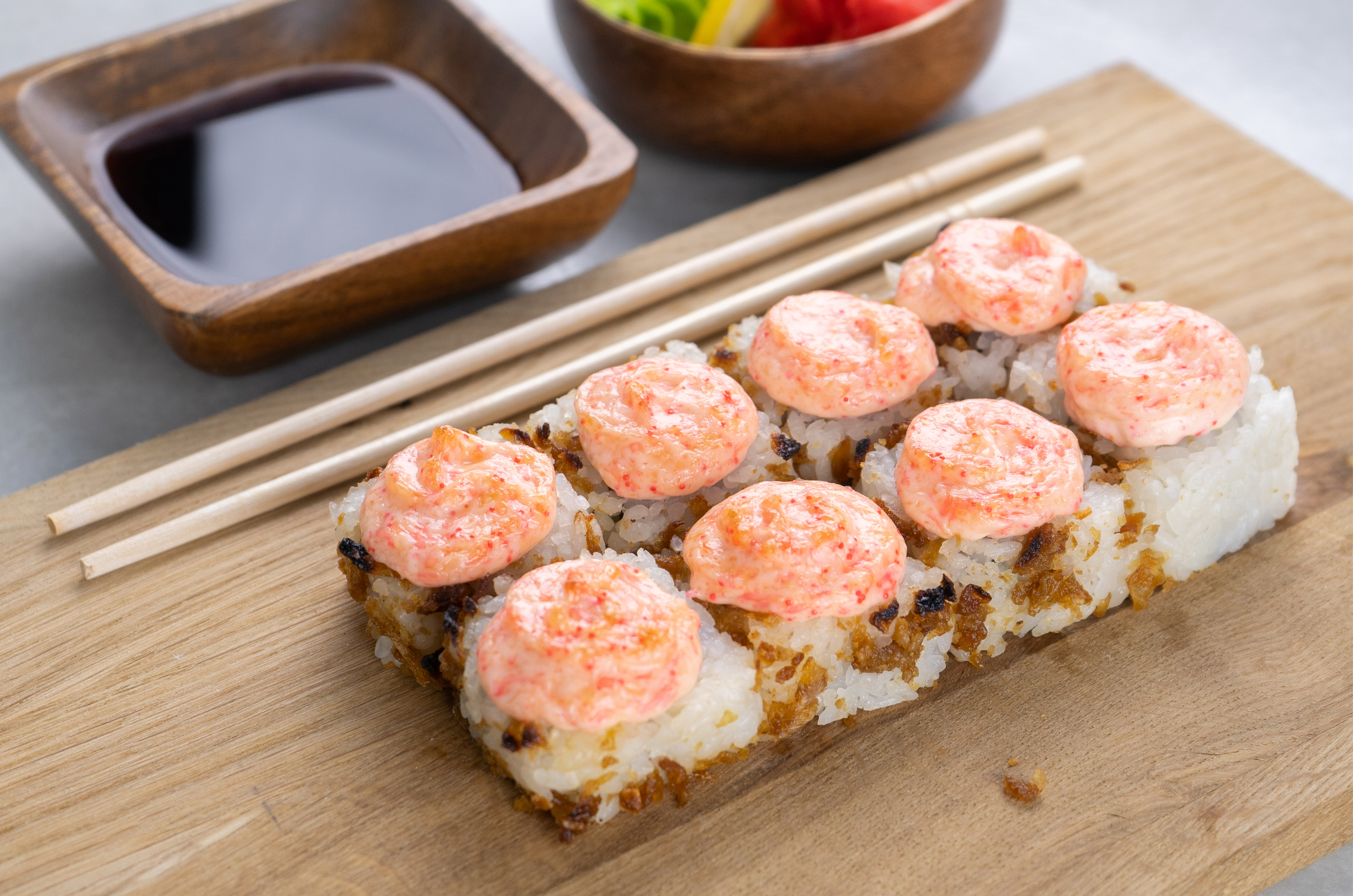 Запеченный с мидиями