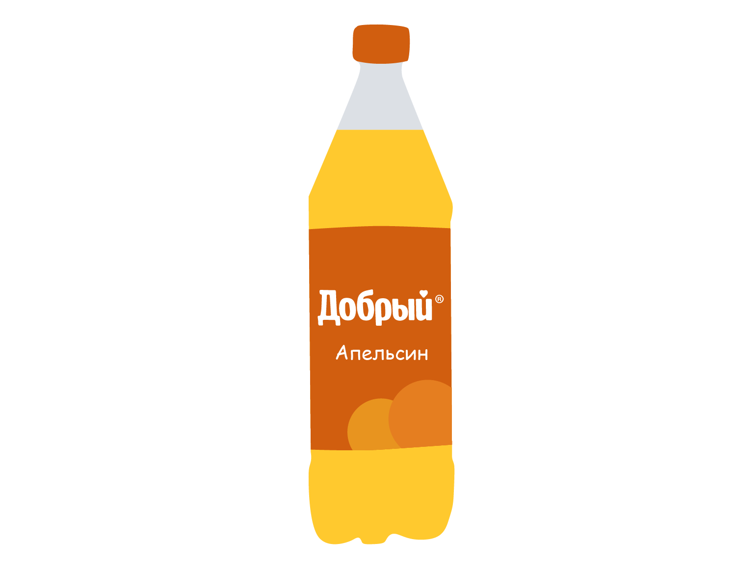 Лимонад Добрый Апельсин 0, 33л
