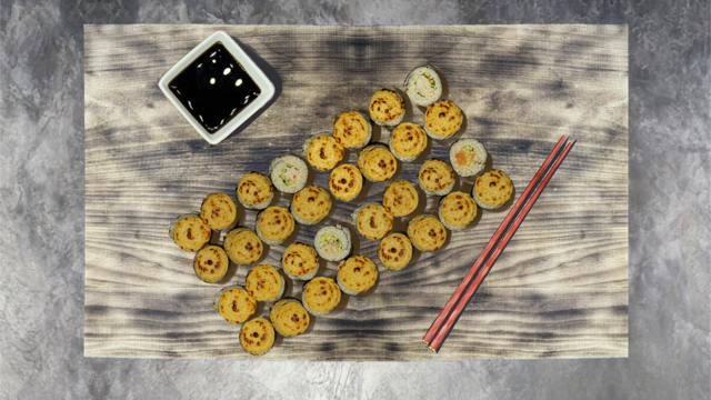 Макий (соус пармезан)