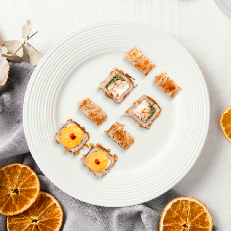 Премиум запечённый ролл Асам с курицей