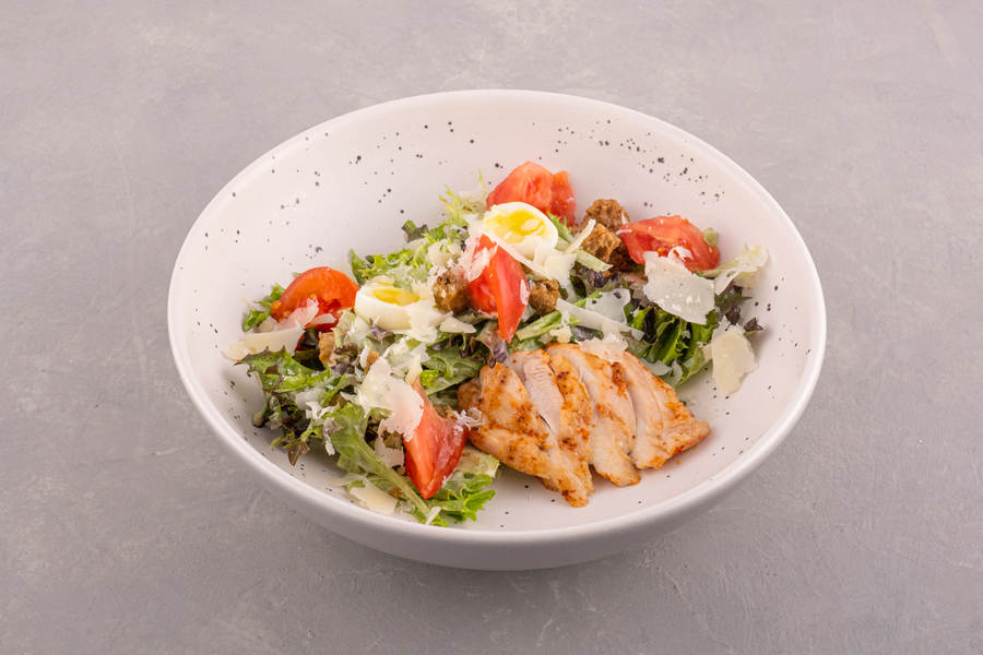 Цезарь с цыпленком