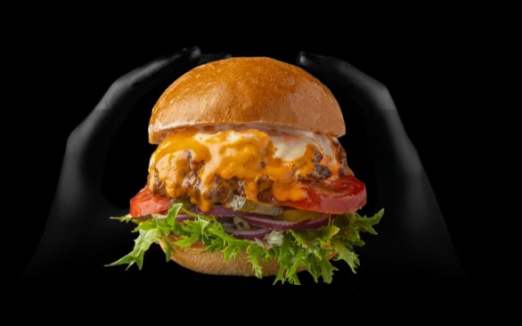 Самый вкусный бургер black angus