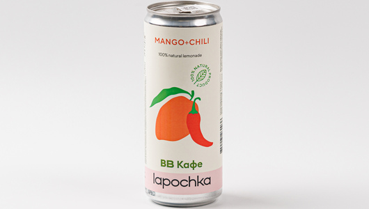Лимонад "Лапочка" манго + чили, кафе