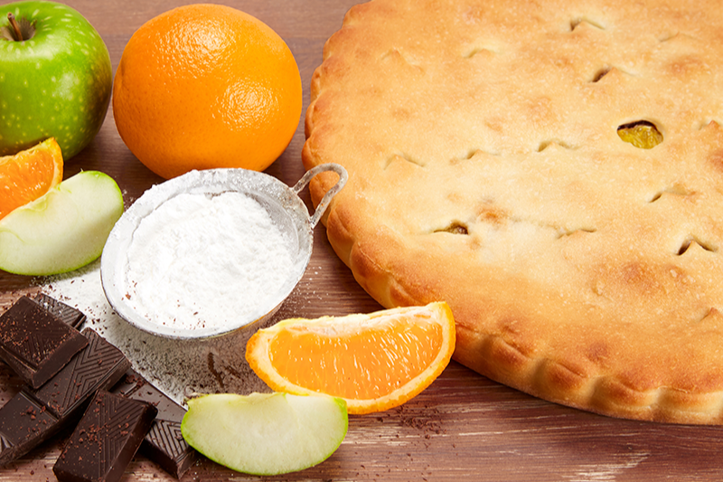 Пирог Заводной апельсин