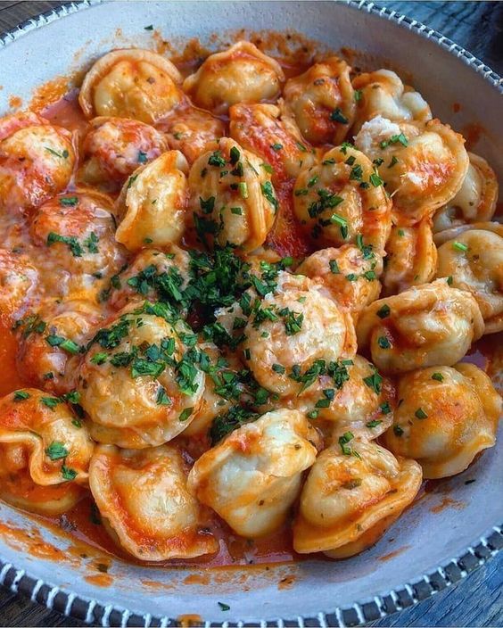 Пельмешки фри с грибочками
