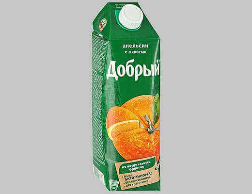 Нектар ДОБРЫЙ Апельсин, 1л