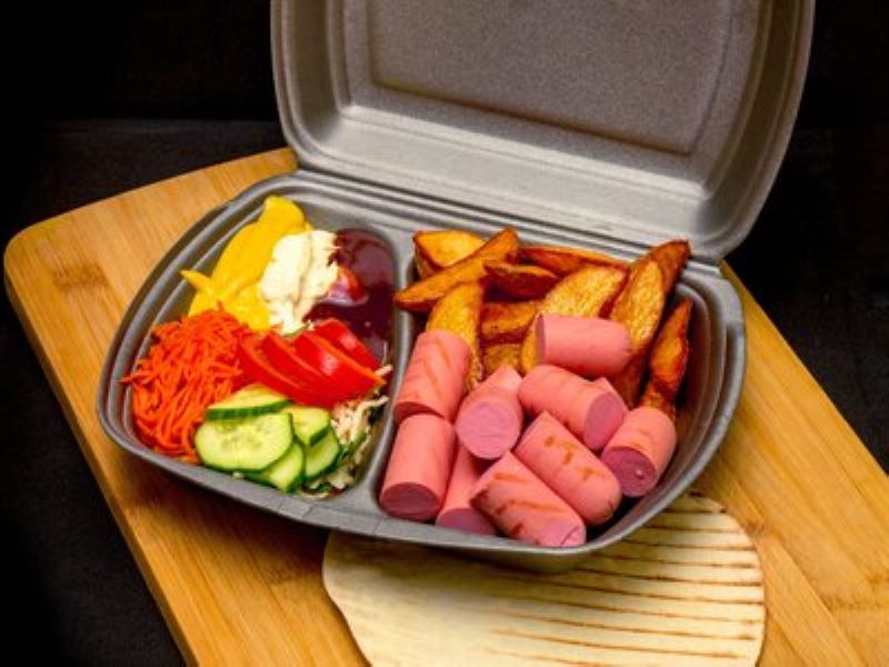 Ланч Бокс с Сосисками
