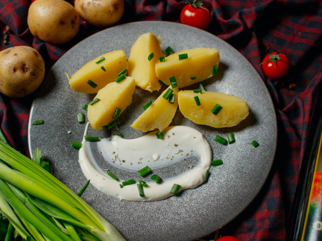 Вареный картофель