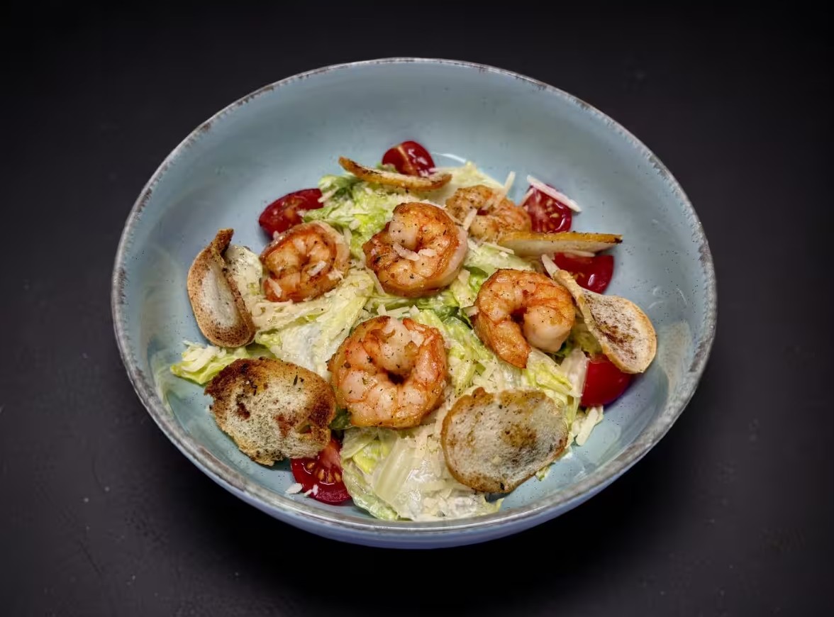Цезарь с креветками
