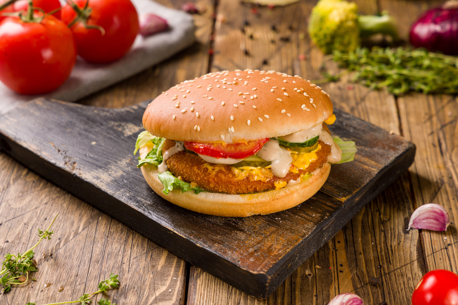 Burger Цезарь чикен