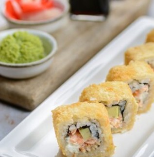 Сяке темпура