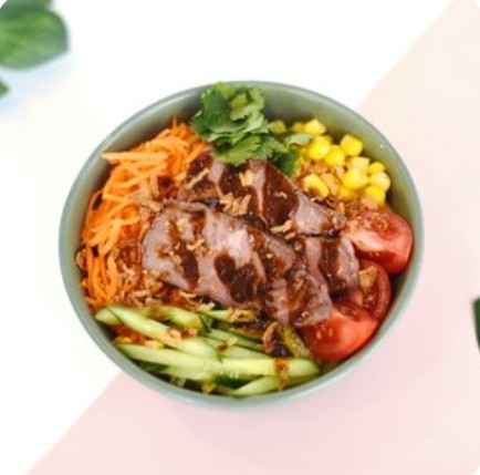 Поке Пикантный ростбиф mini