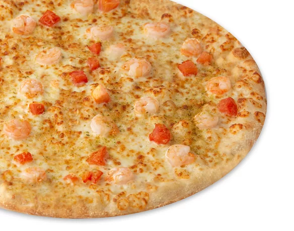 Сливочная с креветками 30 см (тонкое тесто)