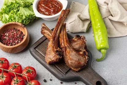 Шашлык из корейки баранины (3 пистолетика)