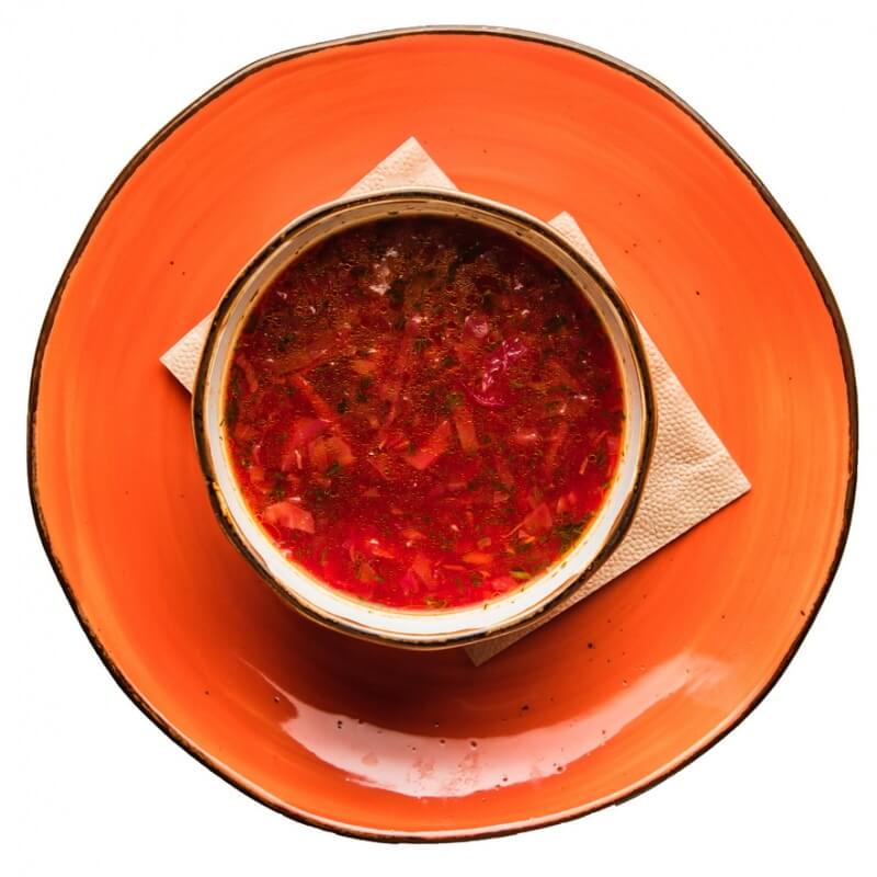 БОРЩ С ФАСОЛЬЮ