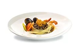 Паста Нери с морепродуктами