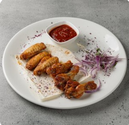 Шашлык из куриных крыльев