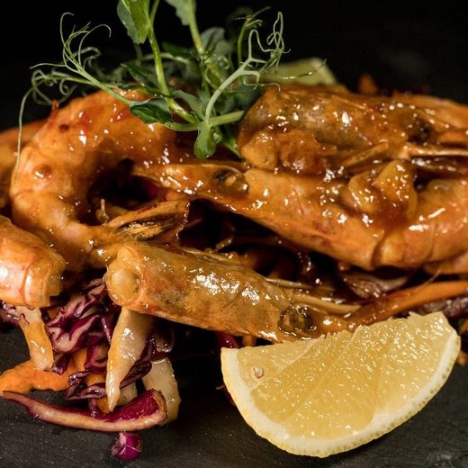 Лангустины в тайском соусе