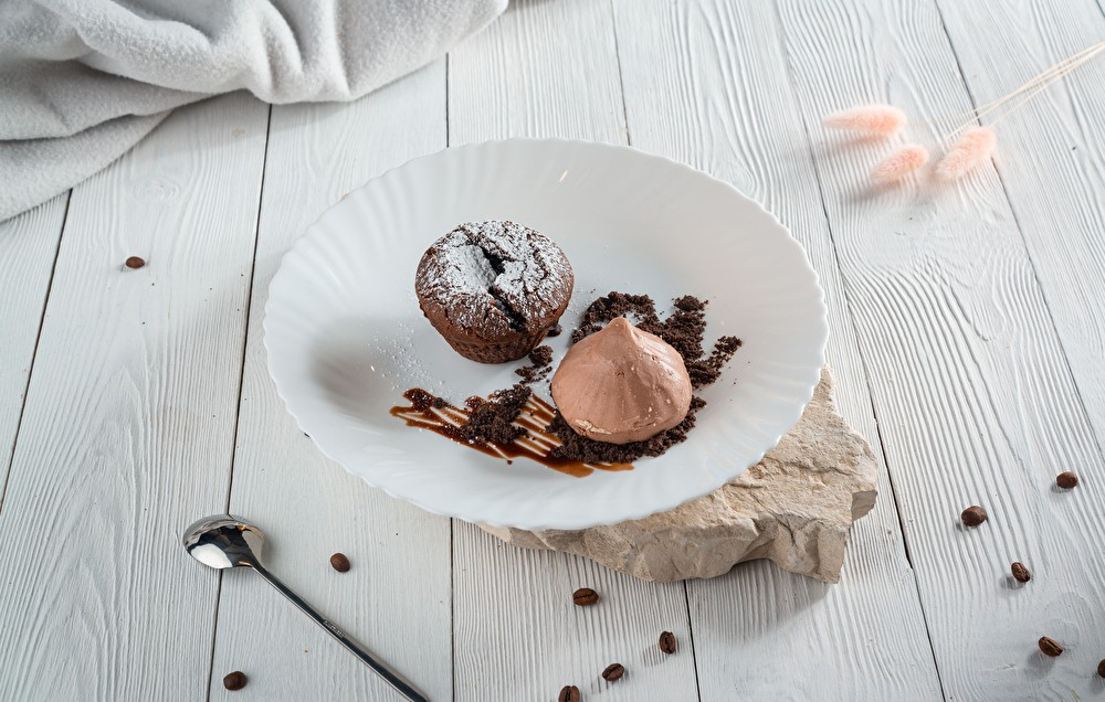 Шоколадный фондан