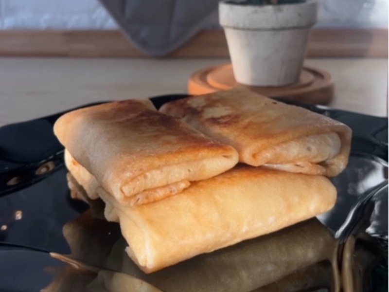 Блинчики со сгущенкой