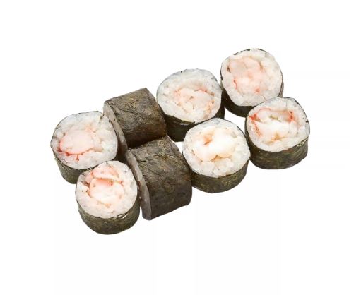Маки с креветкой