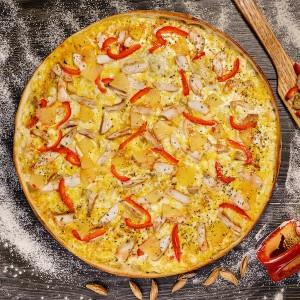 Пицца Курица и Ананас - 30 см.