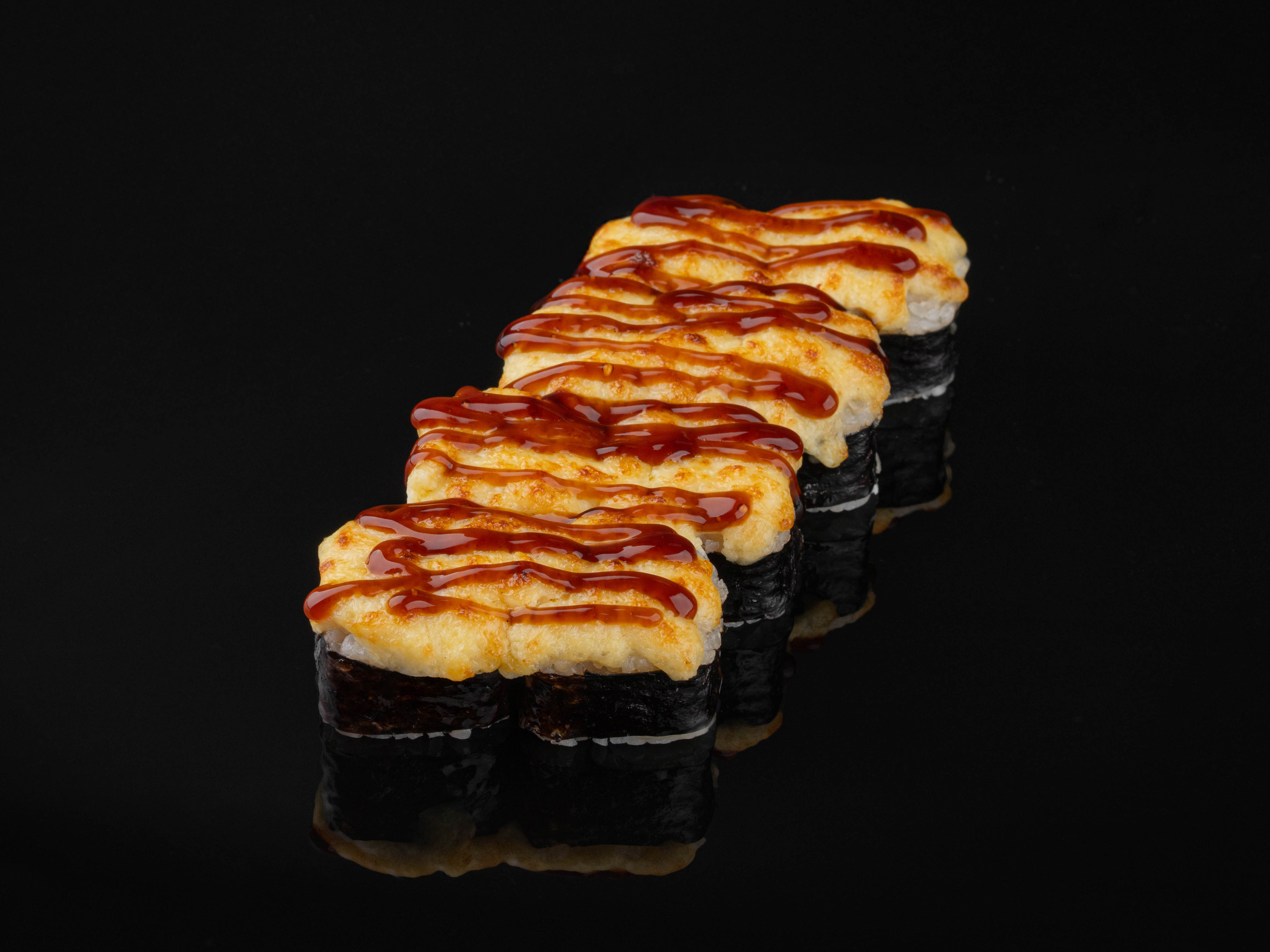 Запеченный с курицей