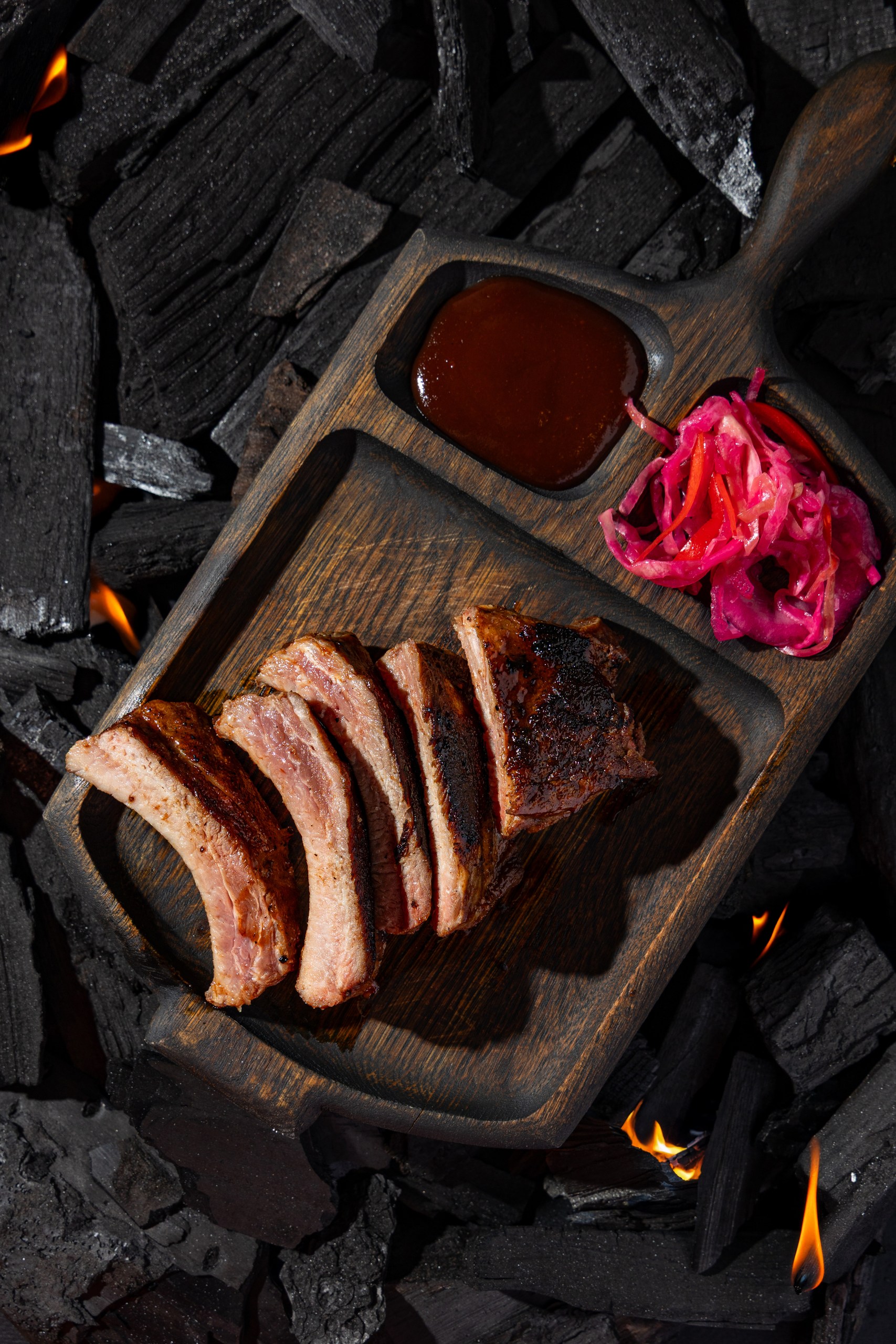 Ребра барбекю