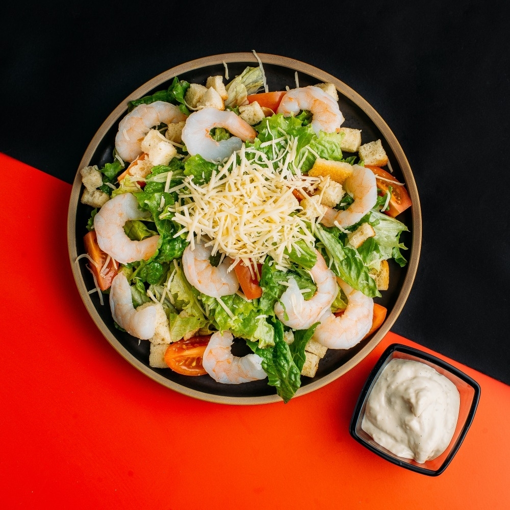 Цезарь с креветкой