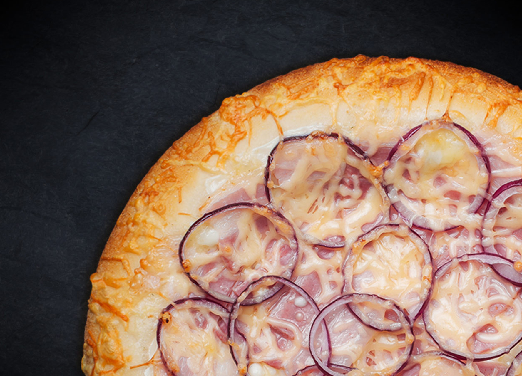 Карбонара 25 см (толстое с сыром)