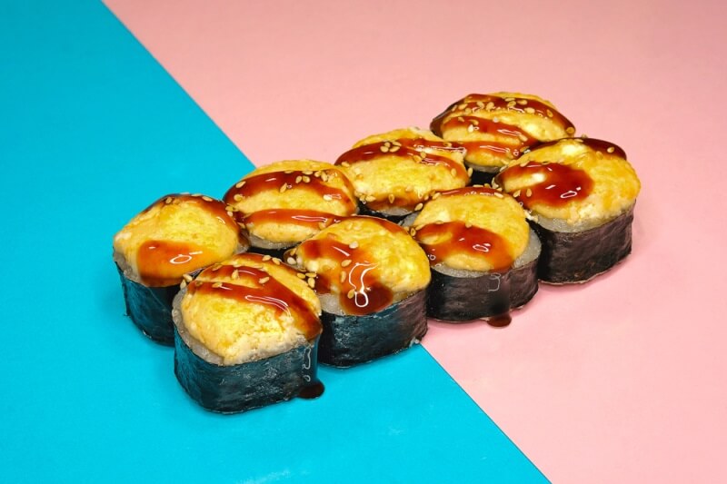 Запечённый с курицей