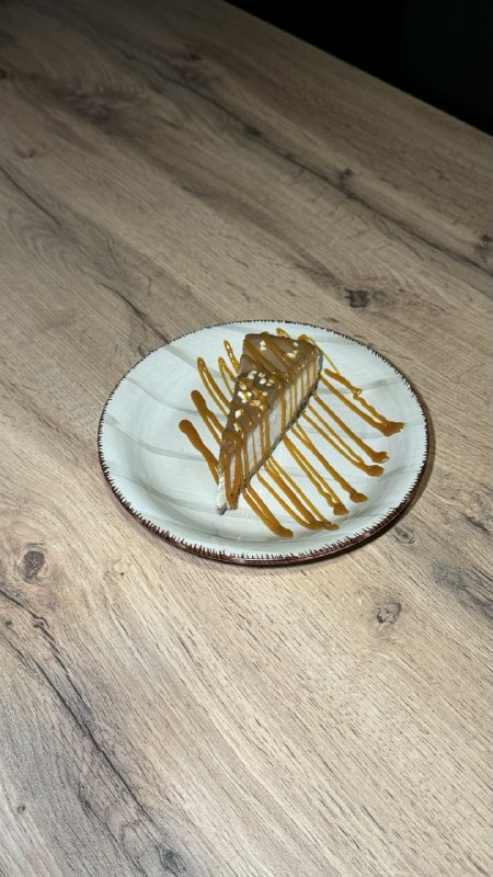 Чизкейк карамель и арахис
