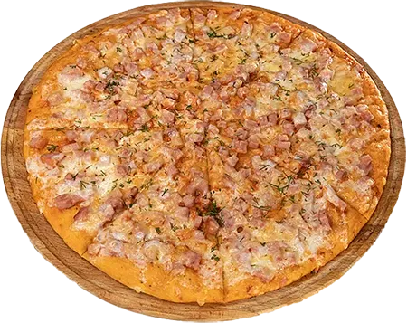 С ветчиной пицца
