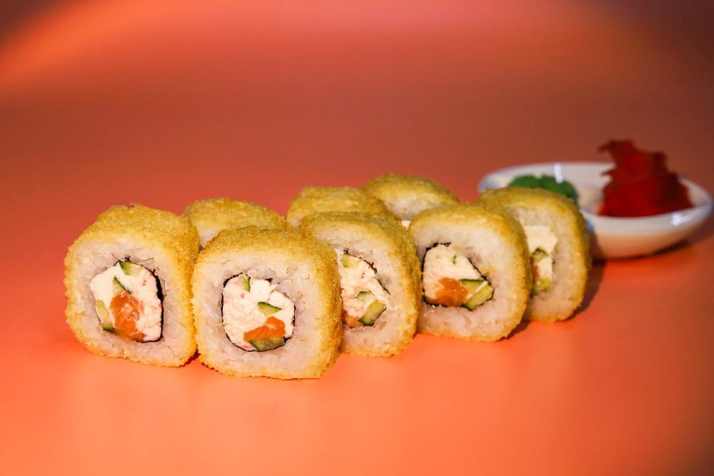 Горячий ролл крабс темпура