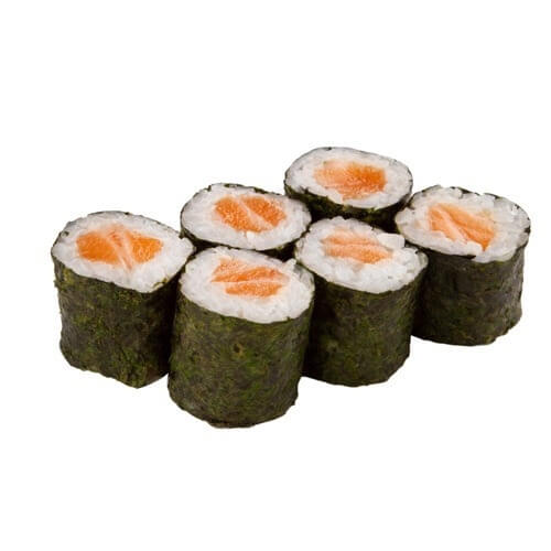 Маки с лососем